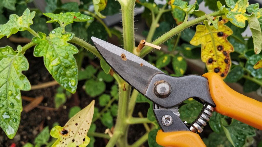 prune promptly to prevent spread