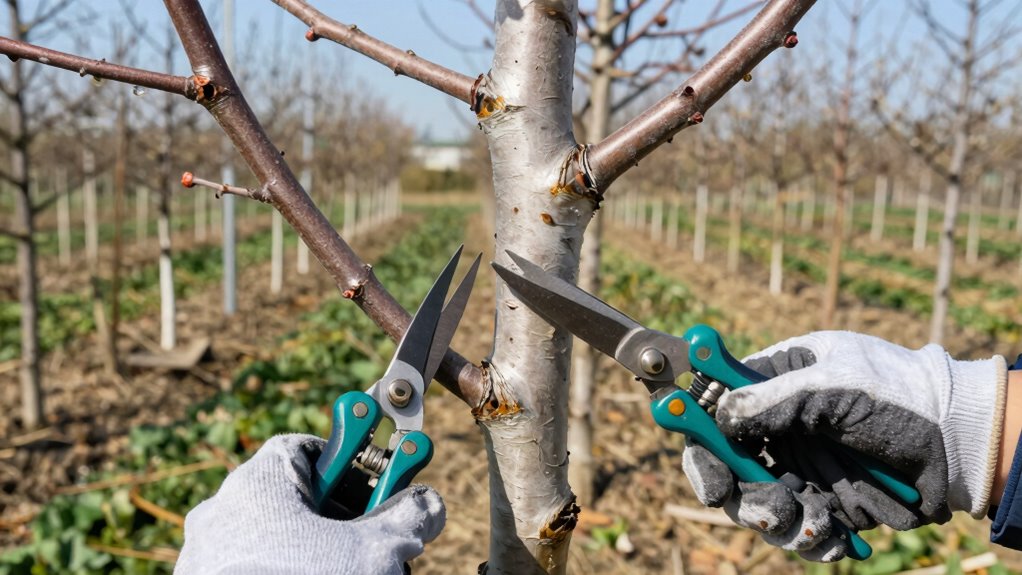 prune young trees wisely