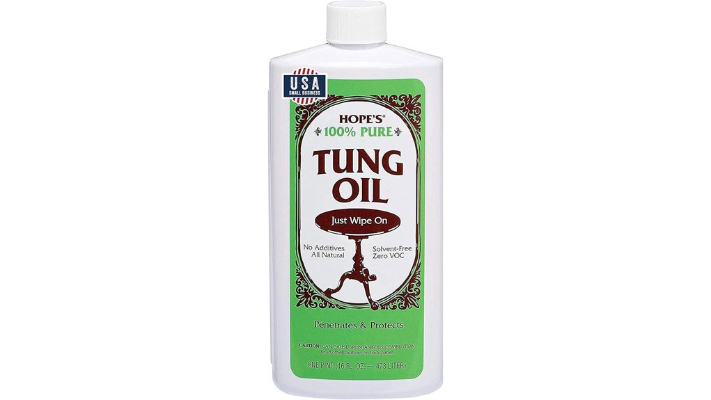 pure tung oil product