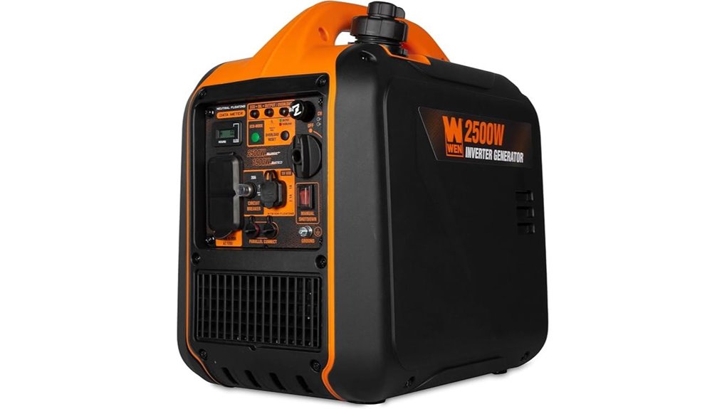 quiet portable power generator