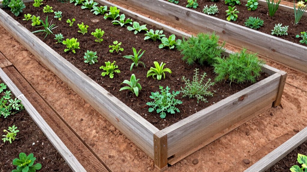 raised beds for drainage