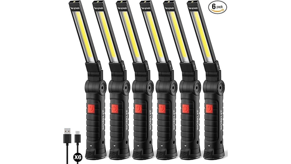 rechargeable 360 magnetic lighting