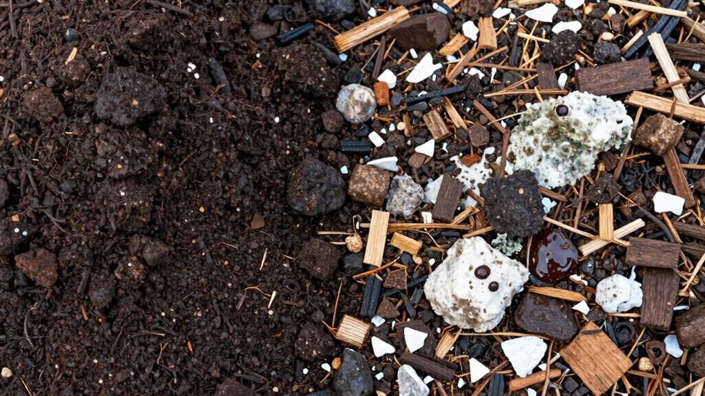 recognize contaminated compost signs