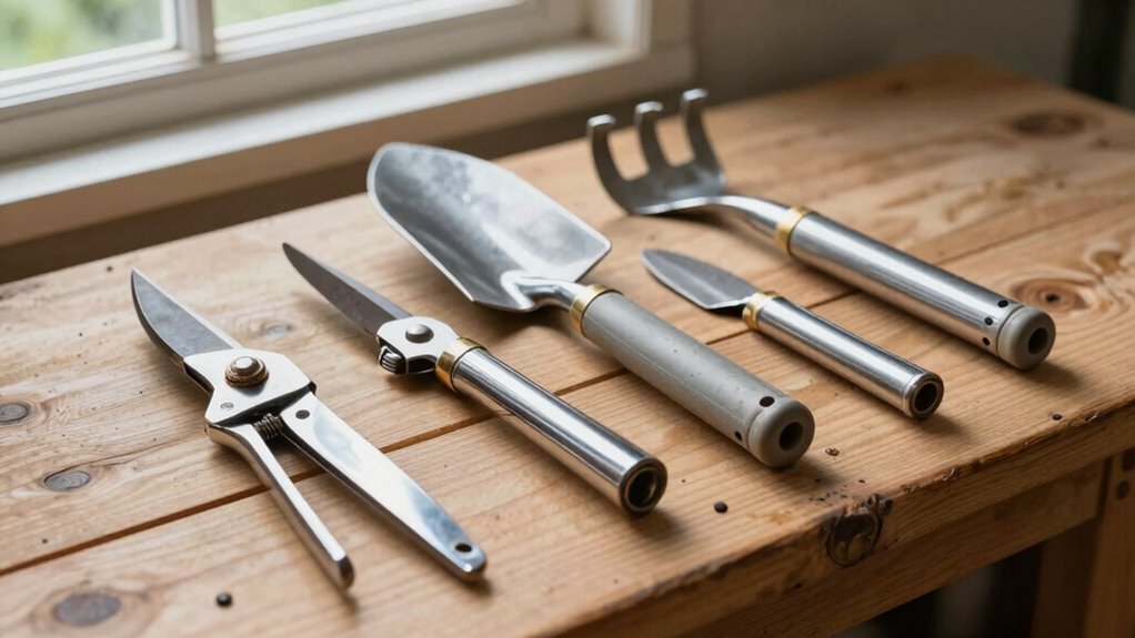 regularly clean metal tools