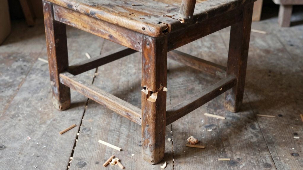 reinforce chair legs effectively
