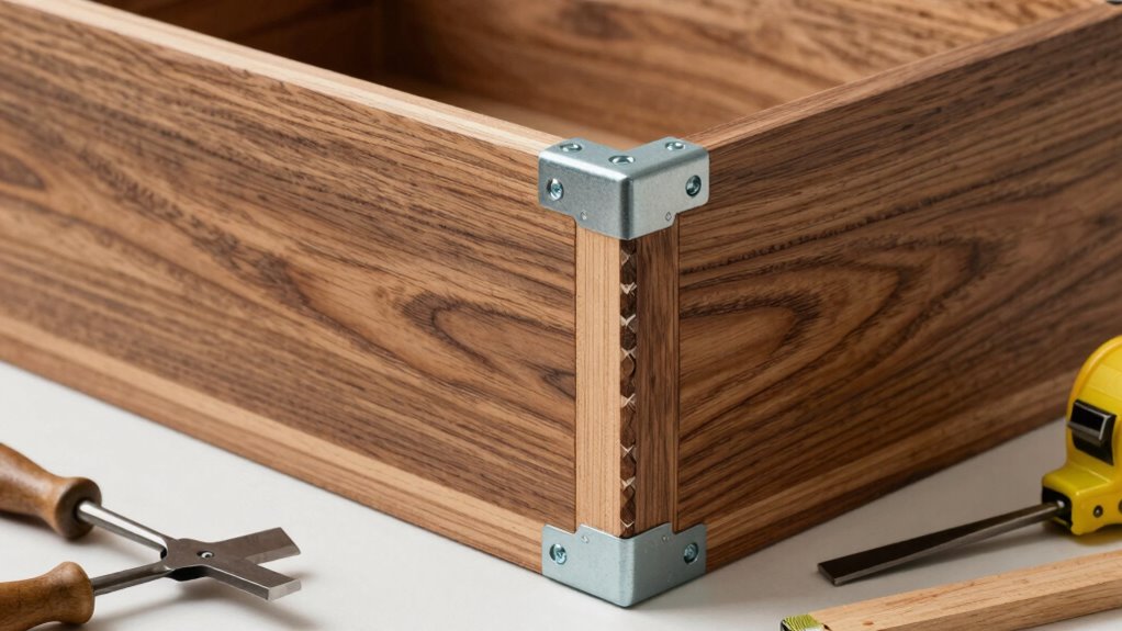 reinforce joints for strength