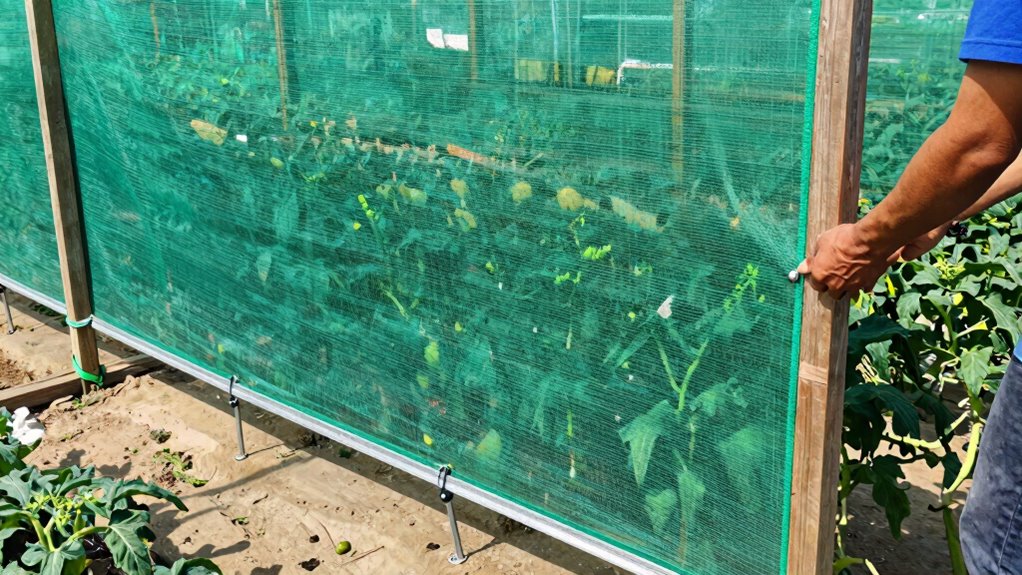 reinforce shade netting edges