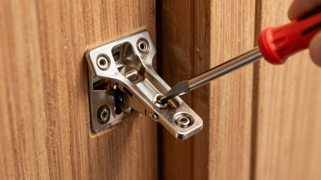 remove hinges without damage