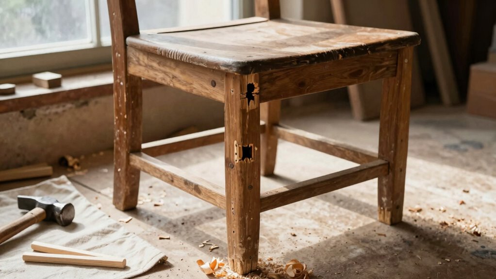 repair broken chair spindles
