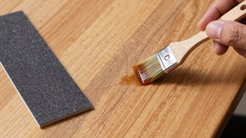 repair deep wood grooves