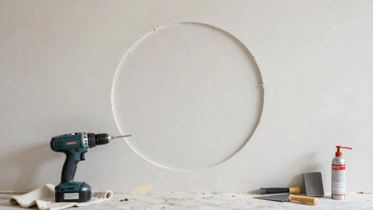 repair drywall holes expertly