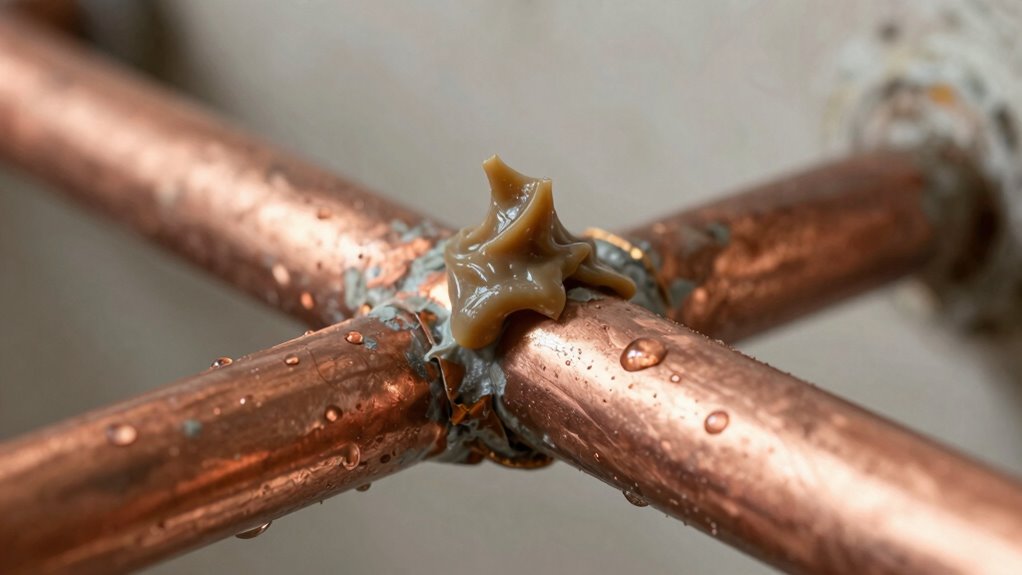 repair small pipe leaks