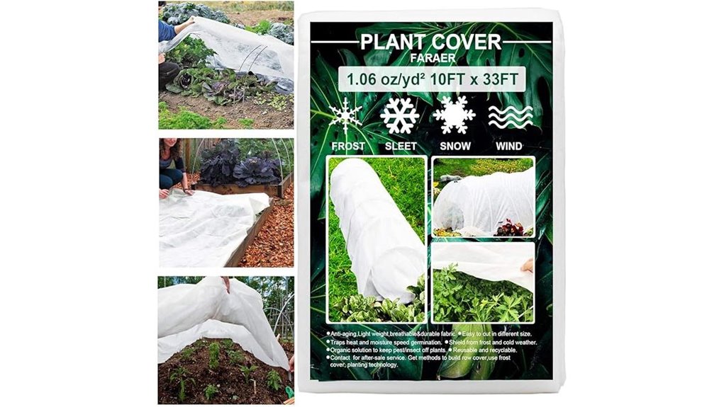 reusable plant freeze cover