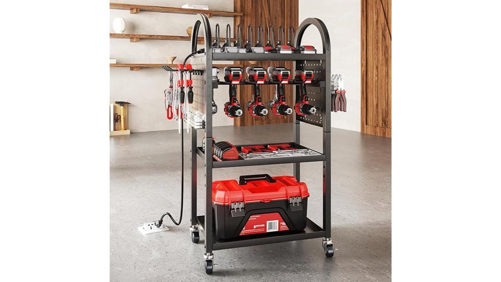 rolling tool cart system