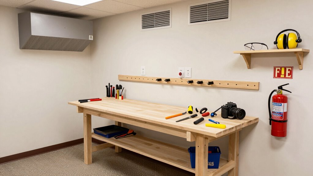 safe workshop setup essentials