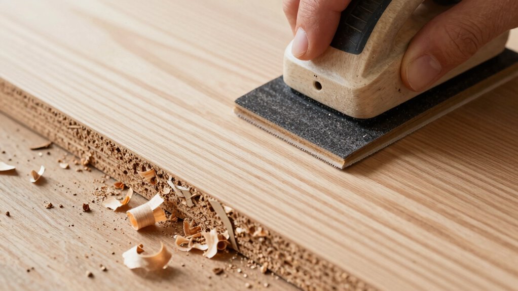 sanding ensures durable finishes