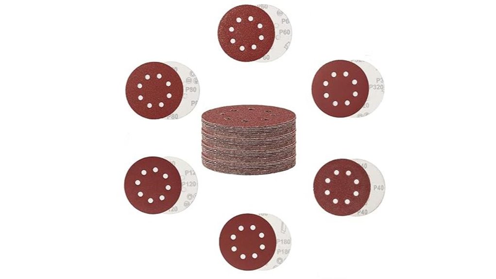 sandpaper discs set 40pcs