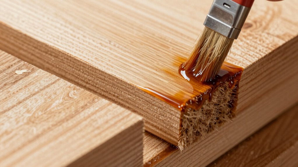 seal end grain promptly