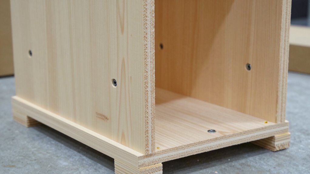 secure panels with glue