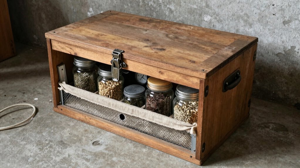 secure seed storage techniques