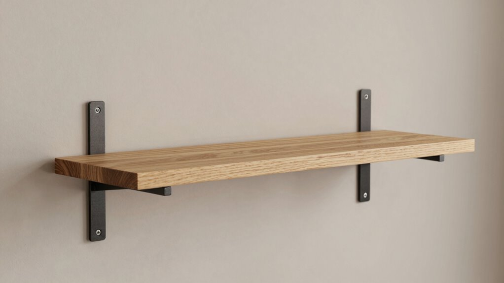 secure shelf board properly