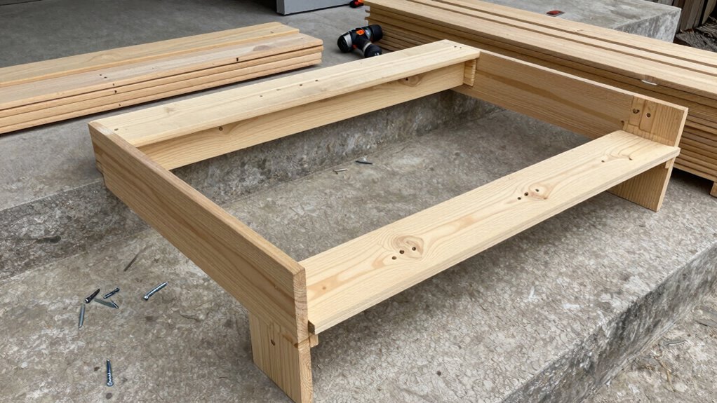 secure slats for bench