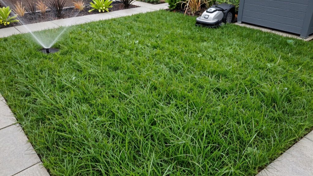 select climate appropriate grass