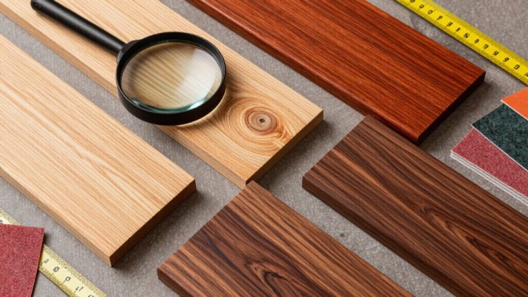 selecting suitable wood materials