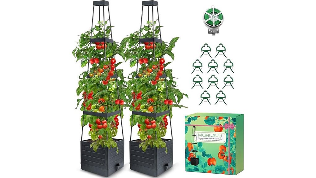 self watering tomato planter set