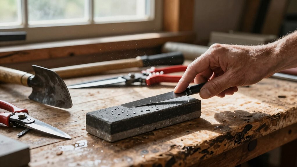 sharpen blades with precision