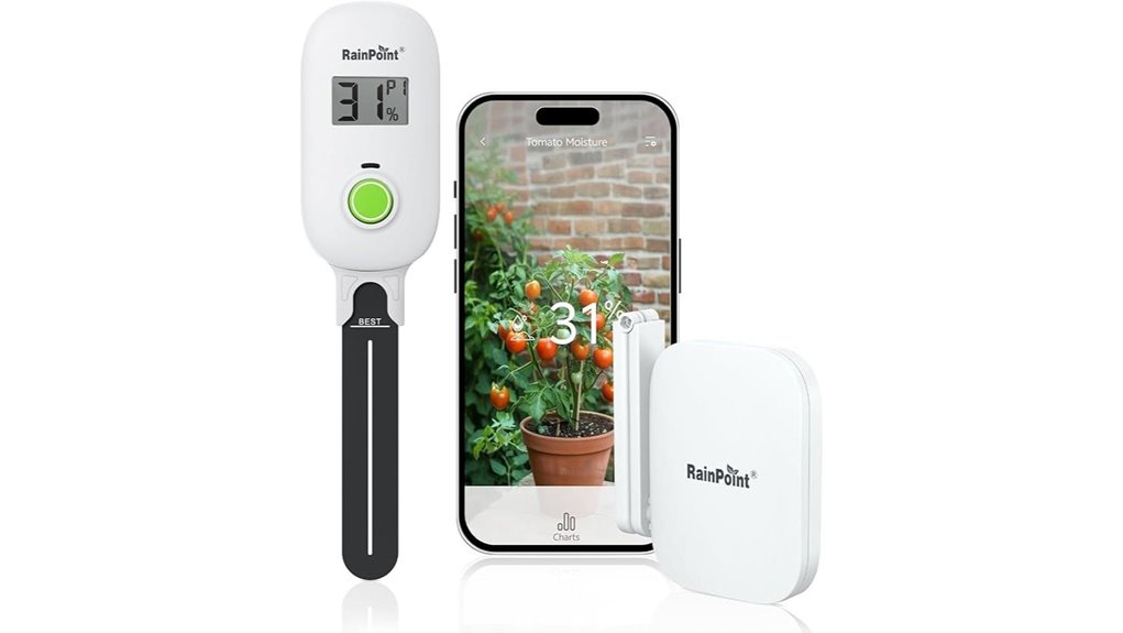 smart wireless plant moisture meter