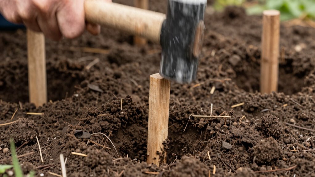 soil preparation for stakes