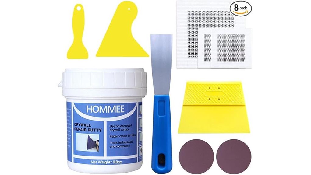 spackle paste drywall repair