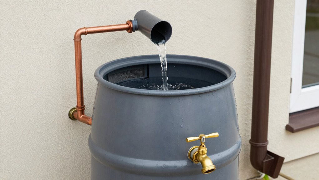 spigot and overflow installation