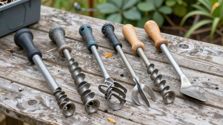 spiral design compost aerators