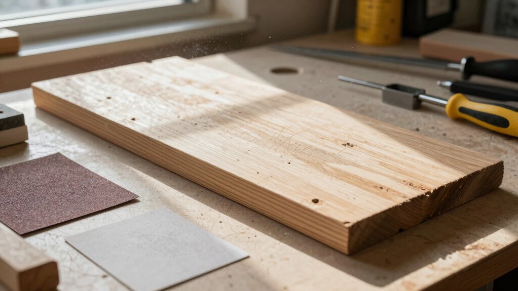 start with coarse grit