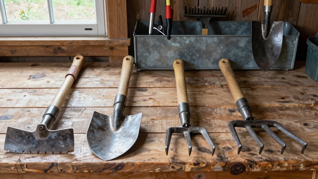 store gardening tools properly