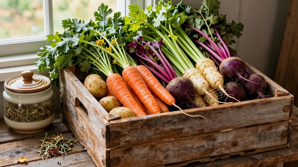 store root crops properly