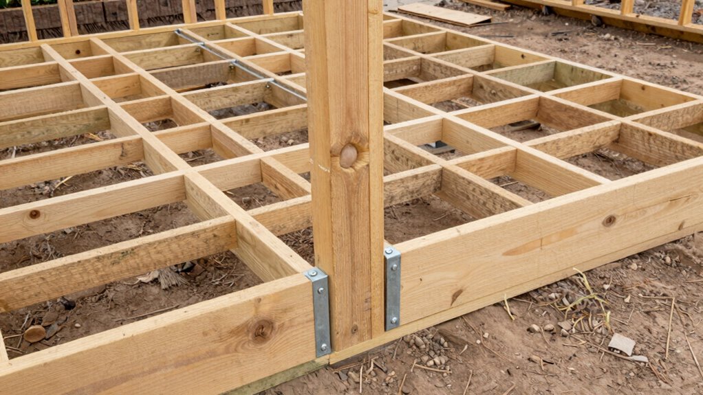 strong floor frame construction