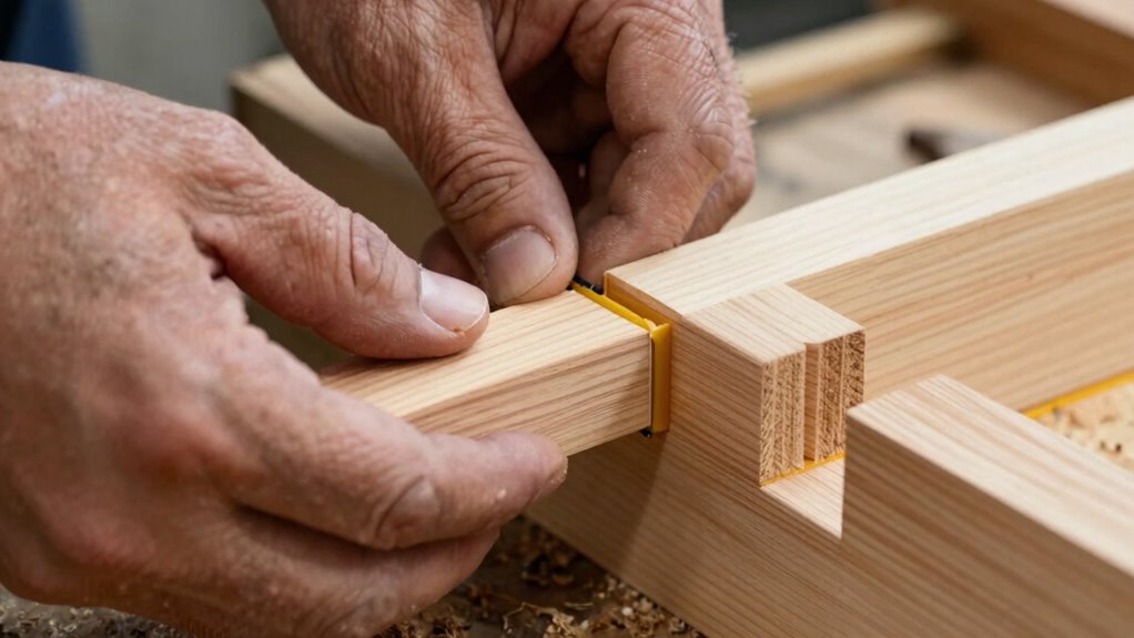 strong interlocking wood joints