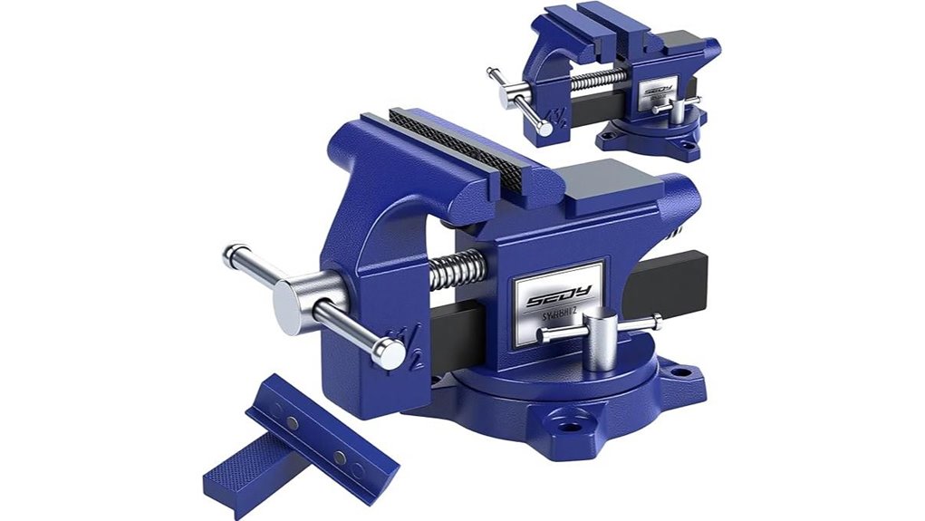 sturdy 4 5 inch vise