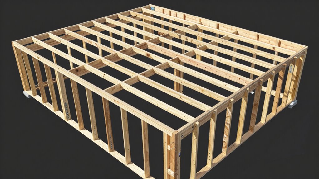 sturdy shed floor frame