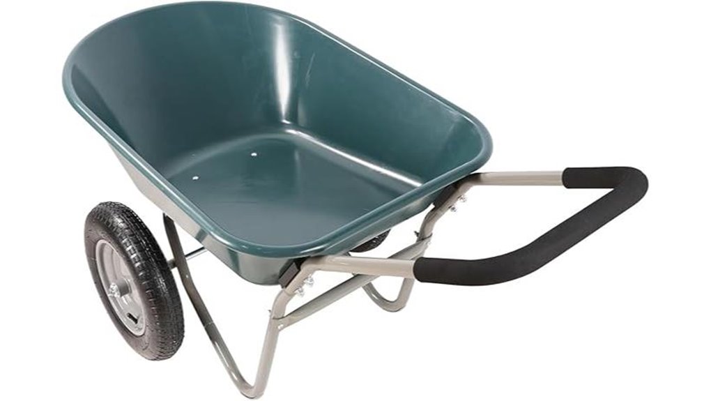 sturdy two wheel utility cart