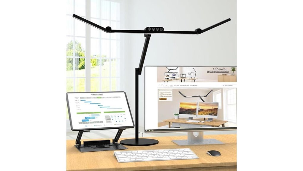 stylish atmosphere desk lamp