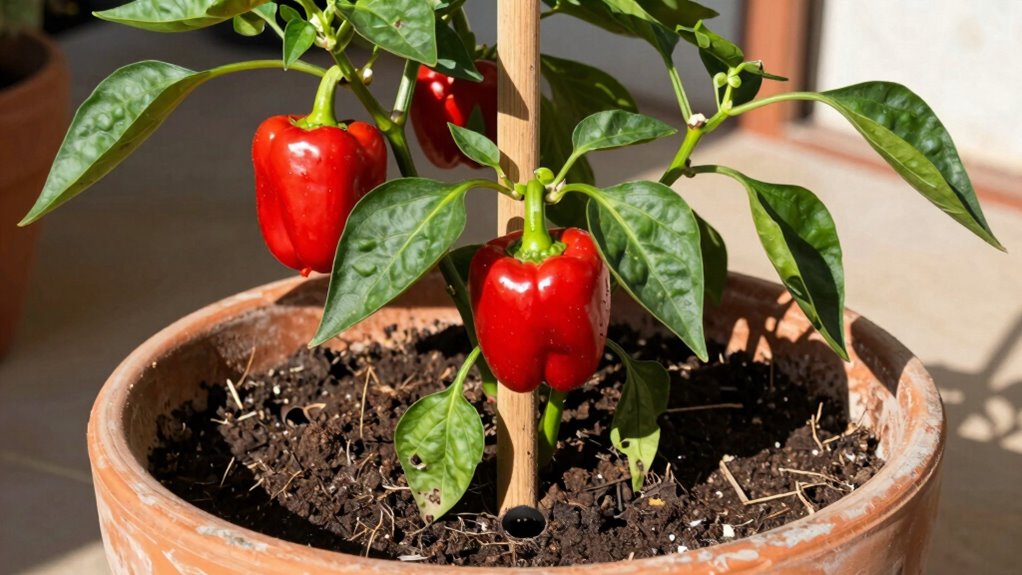 support methods for peppers
