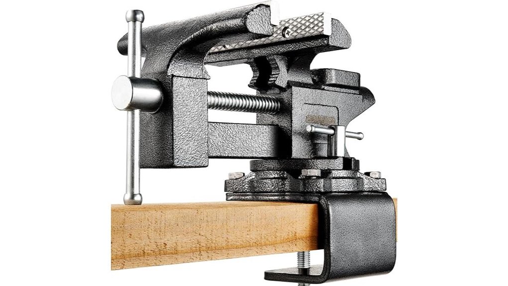 swivel base bench vise