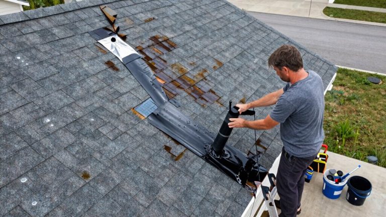 temporary roof leak solutions