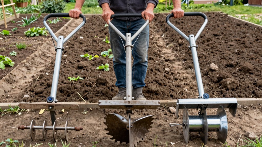 tiller size matches plot