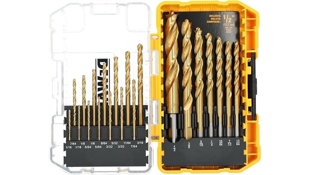 titanium nitride drill bits