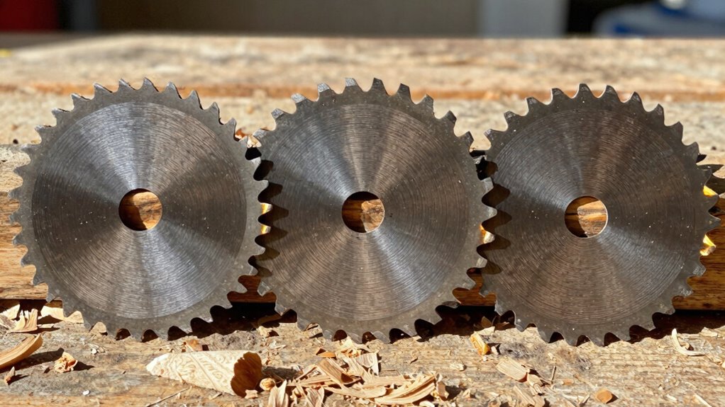 tooth count impacts cutting performance